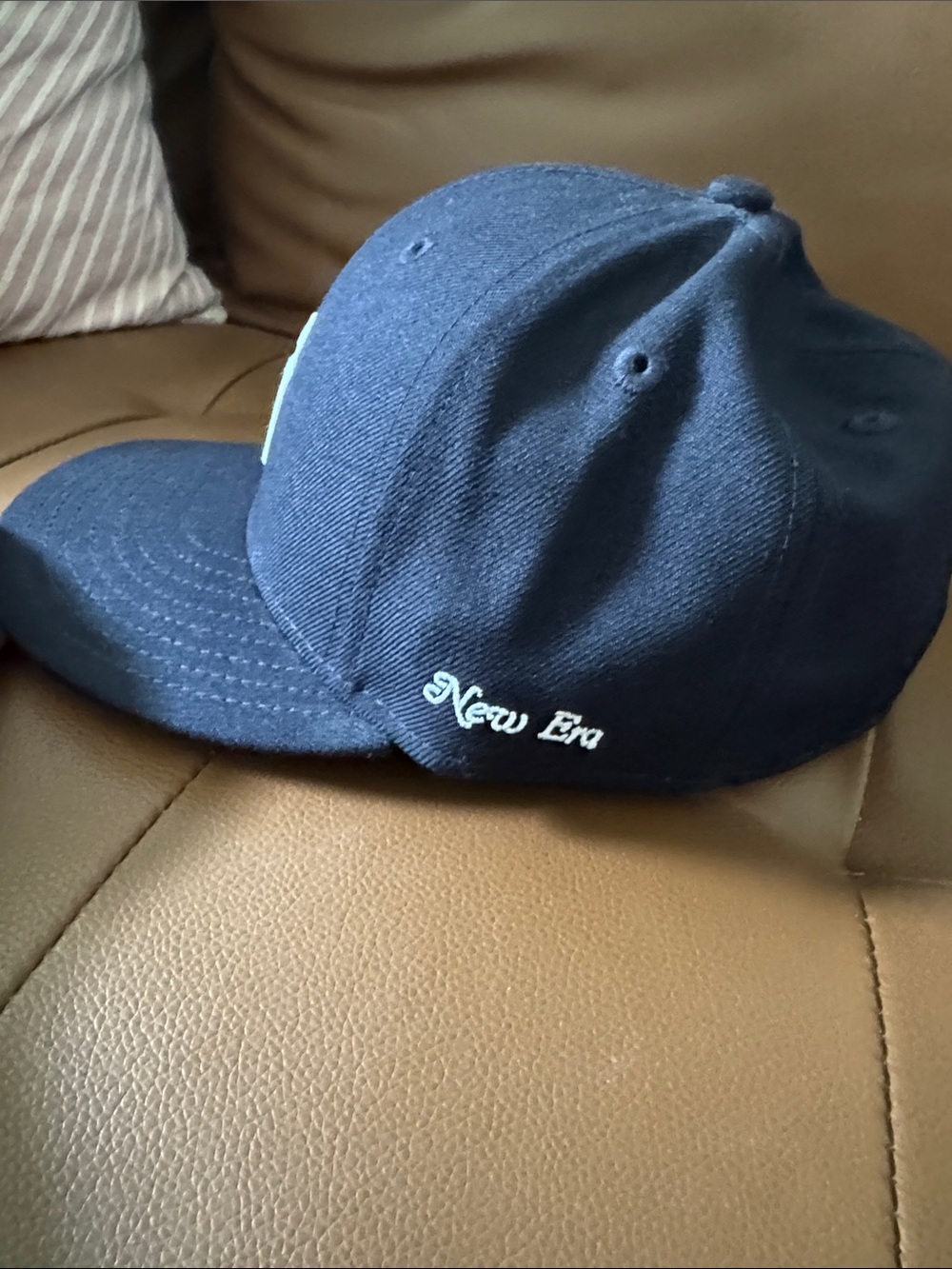 Kith New York Yankees Navy Blue Hat with White NY Logo - Picture 3 of 5